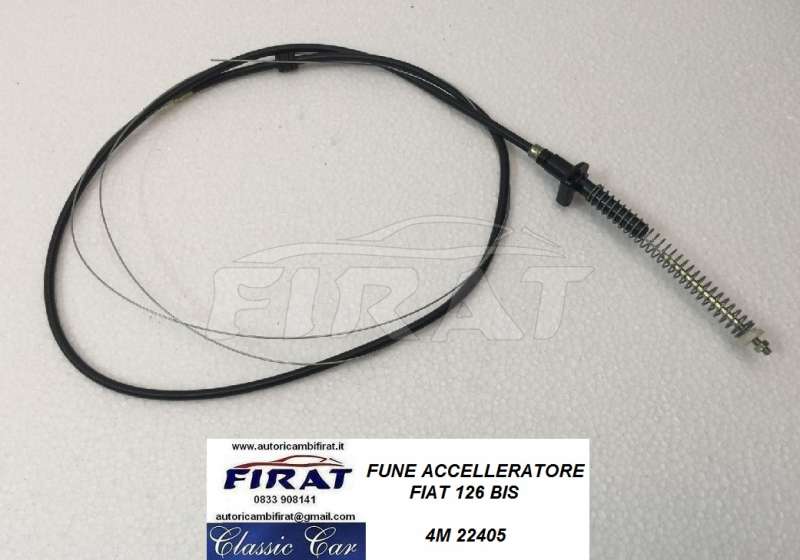 FUNE ACCELLERATORE FIAT 126 BIS